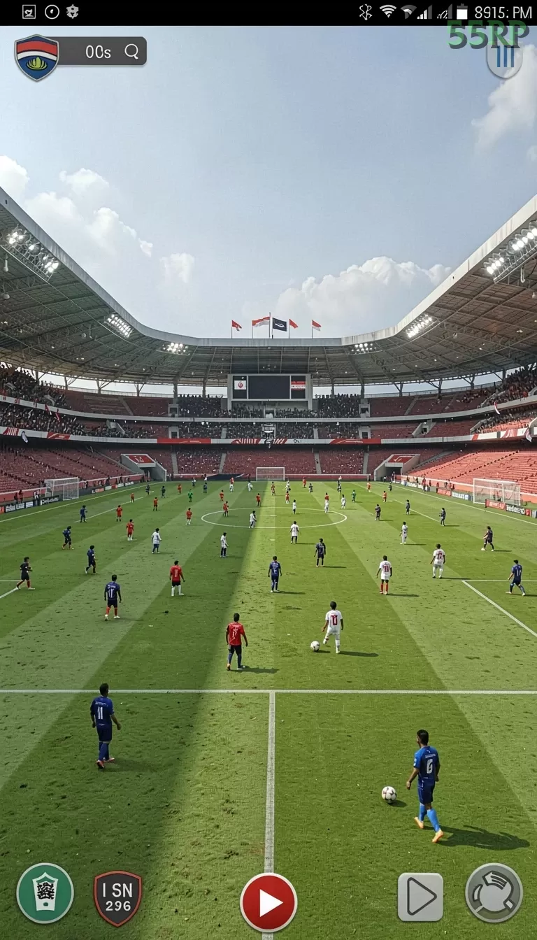 Cuplikan layar ASG55 — halaman utama