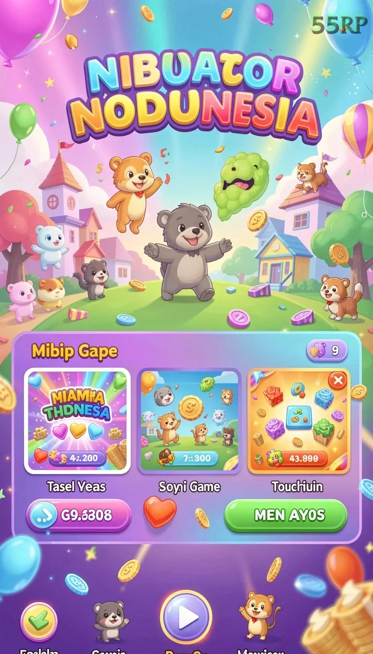 Cuplikan layar ASG55 — menu navigasi